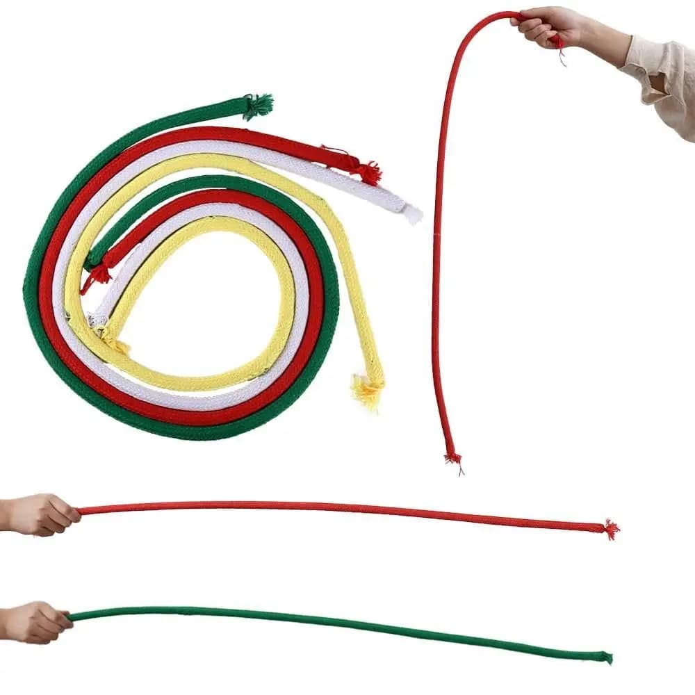 Accessorio per mago Giocattolo per bambini Close-Up Regali magici Trucchi di strada Puntelli magici da palcoscenico Trucchi di corda magica Corda rigida magica Corda rigida