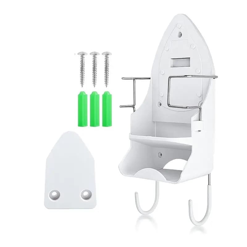 ABMH-Iron Board Hanger Wall Mount Electric Iron Holder Ironing Board Holder Wall Mount Room Storage Iron And Ironing Board