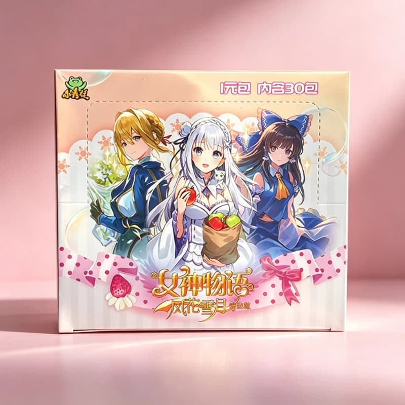 Little Frog Boutique Goddess Story 12 Bombs 1 Meter Pack Girls Card Classic Card Gift Girl Blind Box Card Card