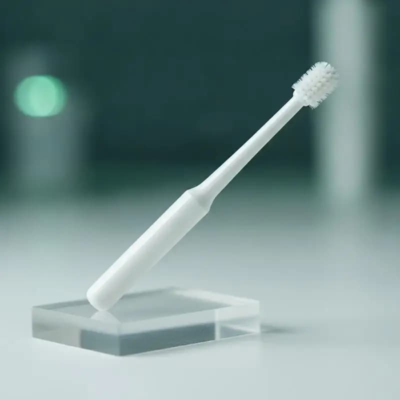 Non-irritating 360° Cat Toothbrush Soft Nylon Bristles Pet Oral Cleaning Brush for Daily Cat Dental Care Grooming Use