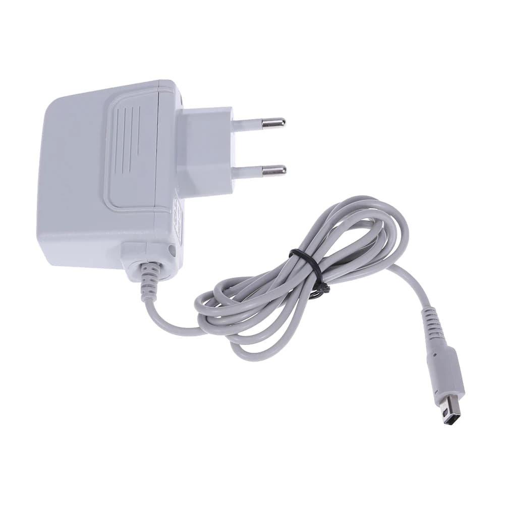 Adattatore per caricabatterie da muro da 1,2 m Spina UE Adattatore di alimentazione CA da 4,6 V Accessori per console di gioco Viaggio a casa Adatto per Nintendo 3DS/NDSI/3DSXX