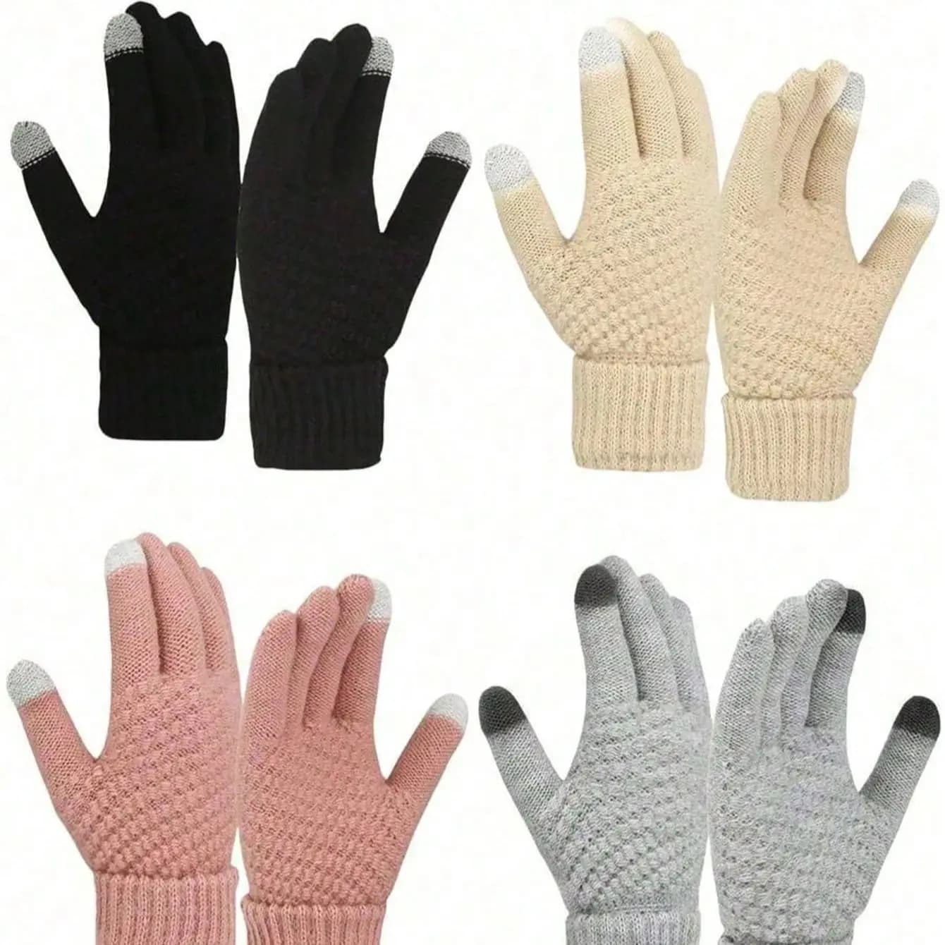 Winter Gloves Touchscreen Cycling Ski Fishing Full Protection Palm Windproof Women Bike Gloves Outdoor Sports Gloves