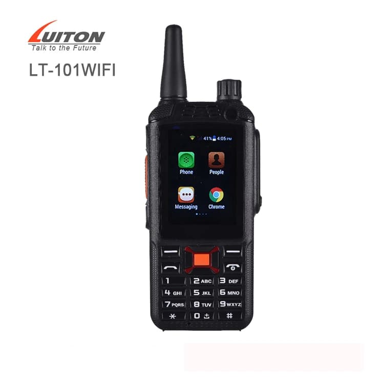 Doppia scheda SIM Supporto GPS/BDS Touch screen da 2,4 pollici Android PTT 3g Walkie Talkie Telefono cellulare