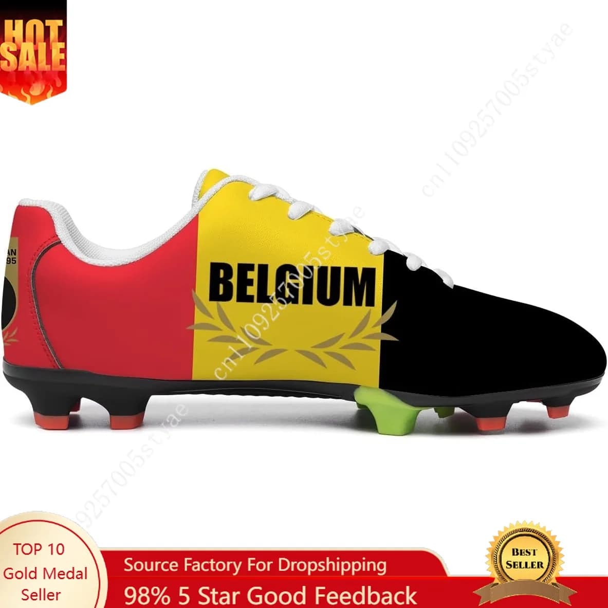 Men's and Women's Flag Football Shoes, PU Sneakers, Sport Footwear with Laces for Exterior 2026