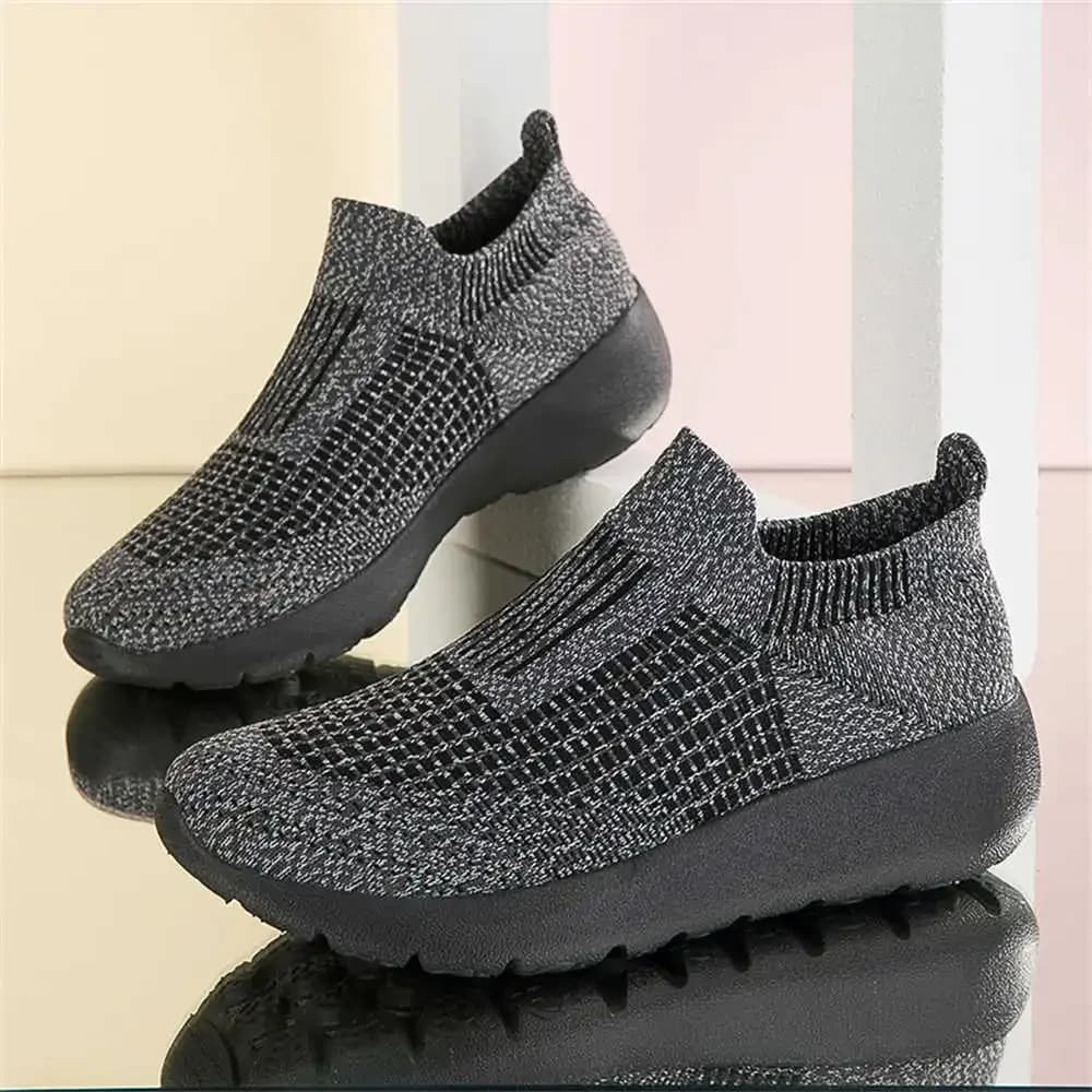 Naso Round 36-43 Basket Tenis Women's Shoes Black New Women's Gymnastics Shoes Sports Jogging Release Jogging Tene