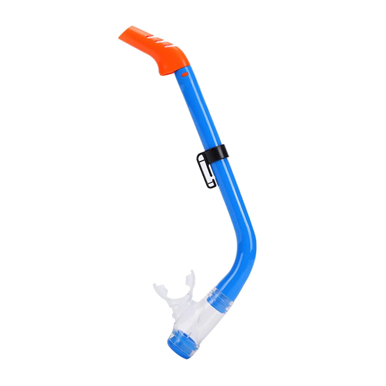 Kids Front Mounted Swim Snorkel Wet Breathing Tube Silicone Diving Gear for Snorkeling Pool Purpose