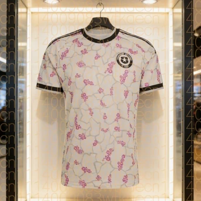 Maglia da Calcio Away Competizione Cile 2026 - T-shirt Sportiva Traspirante ad Asciugatura Rapida per Tifosi, Casual Y2K, Abbigliamento da Spiaggia