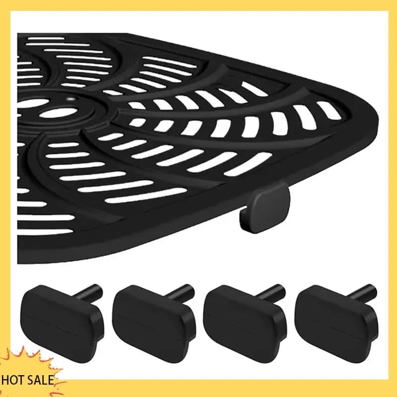 A66Z Air Frying Rubber Pieces for Air Frying Machine GAF856 GAF566 etc., 12 tabs for Replacement Accessories for Silicone Air Frying Machine
