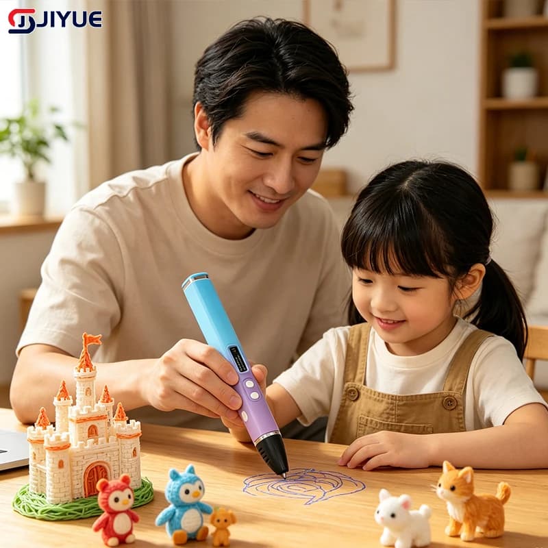 3d Pen Diy Scribble Pen Oled Display 3d Printing Pen With Pla Filament For Doodling Making Christmas Presents Hot Selling