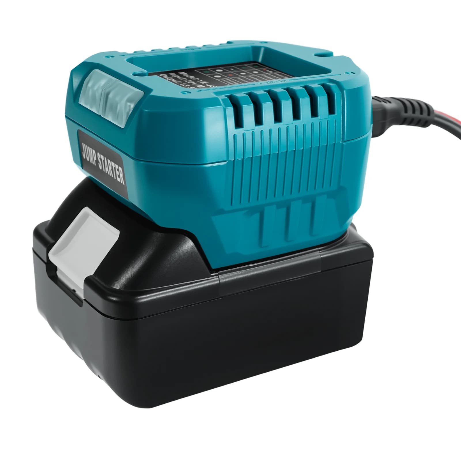 Avviatori di Emergenza per Auto e Moto, Cavi di Avviamento Automobilistici, Adattatore di Avviamento per Batteria Makita 18V