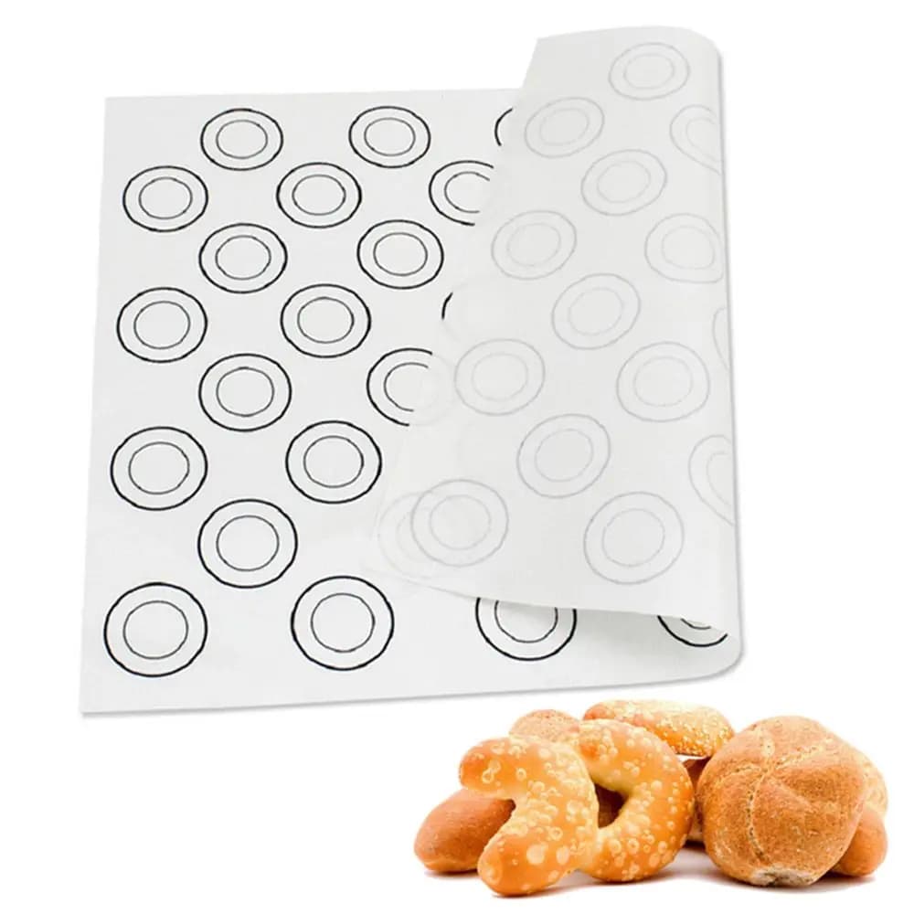 Impastare l'impasto Torta Foglio Silicone Macaron Tappetino da forno Tappetino antiaderente
