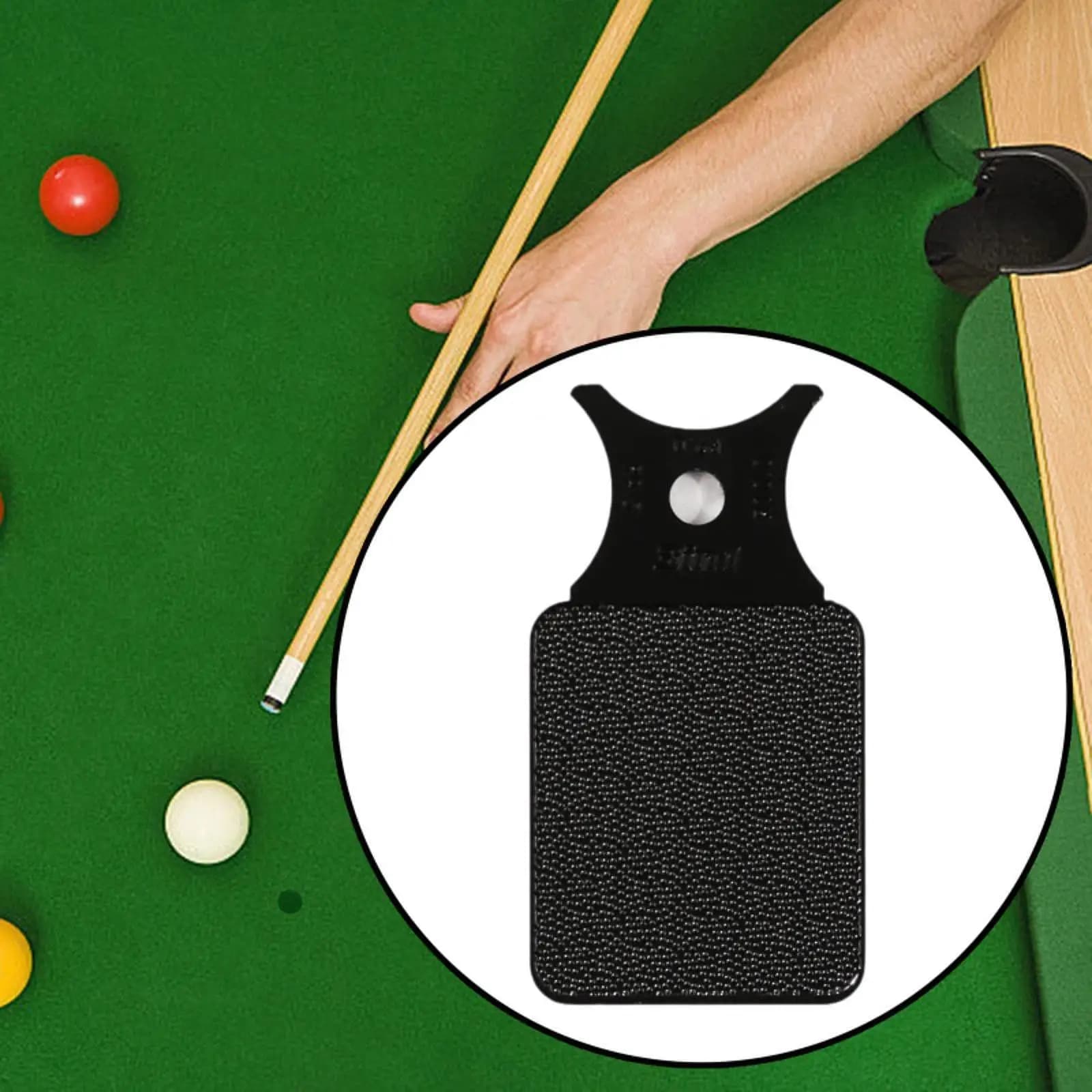 Modellatore per Puntali di Stecche da Biliardo in Metallo, Accessorio Portatile 3 in 1 per Allenamento e Riparazione