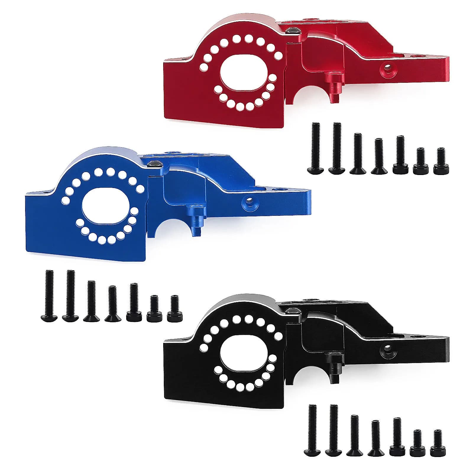 Sedile motore in lega di alluminio a sgancio rapido per TRAXXAS MINI MAXX TRA10777 RC Car Metal Upgrade OP Accessori Parti