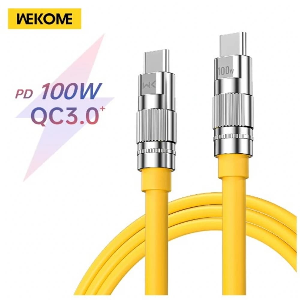 WEKOME Cavo di ricarica rapida da 100 W Tipo C 20 W USB C a cavo in silicone liquido Lightning per iPhone 14 15 Pro Max Xiaomi Realme Redmi