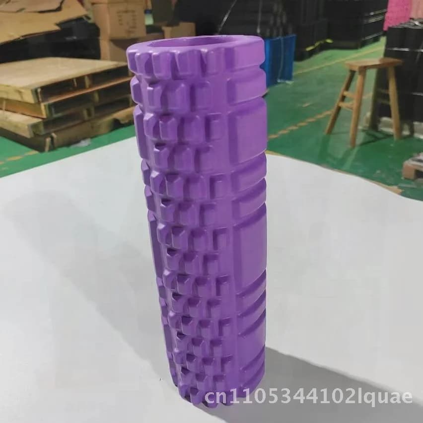 26 cm pure EVA Yoga Foam Roller, for muscle relaxation and massage, wolf tooth design, for fitness, for massages with sponge
