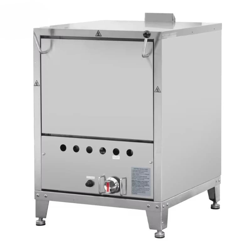 Forno per pizza a gas con pietra focolare per cuocere la pizza