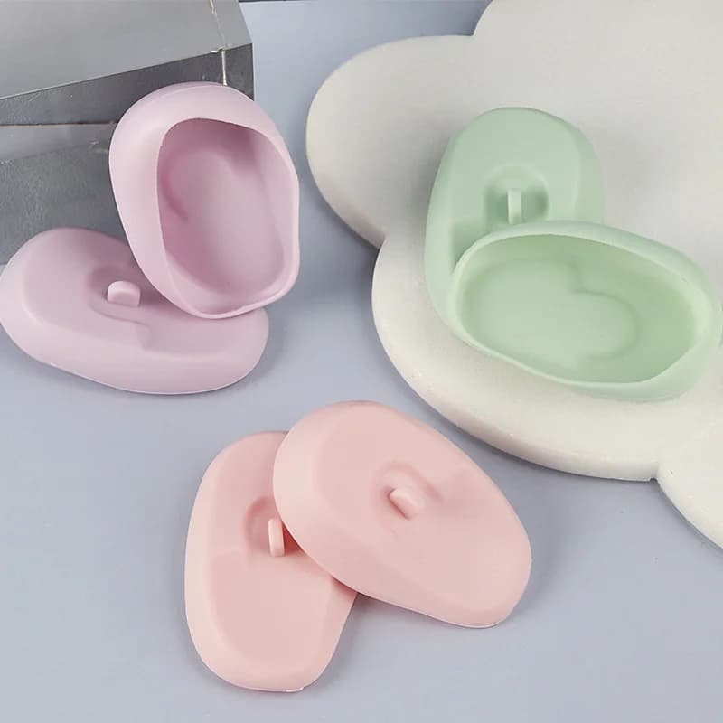 Silicone Earphones Anti-noise Headphones Waterproof Noise Headphones for Shower Tincture for Hair Accessories for Hairdressers