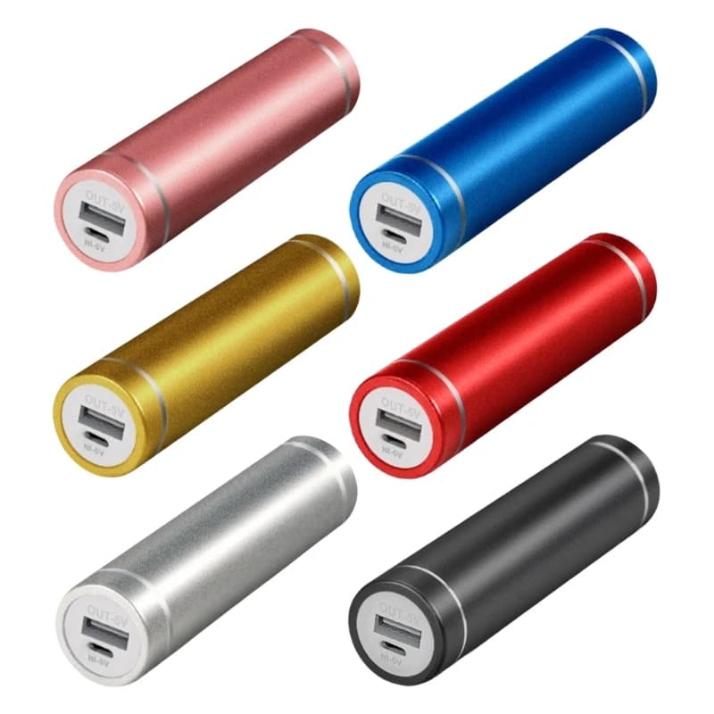 Custodia facile per scambio batteria con guscio in alluminio antimpatto Powerbanks 21700 attivata a molla