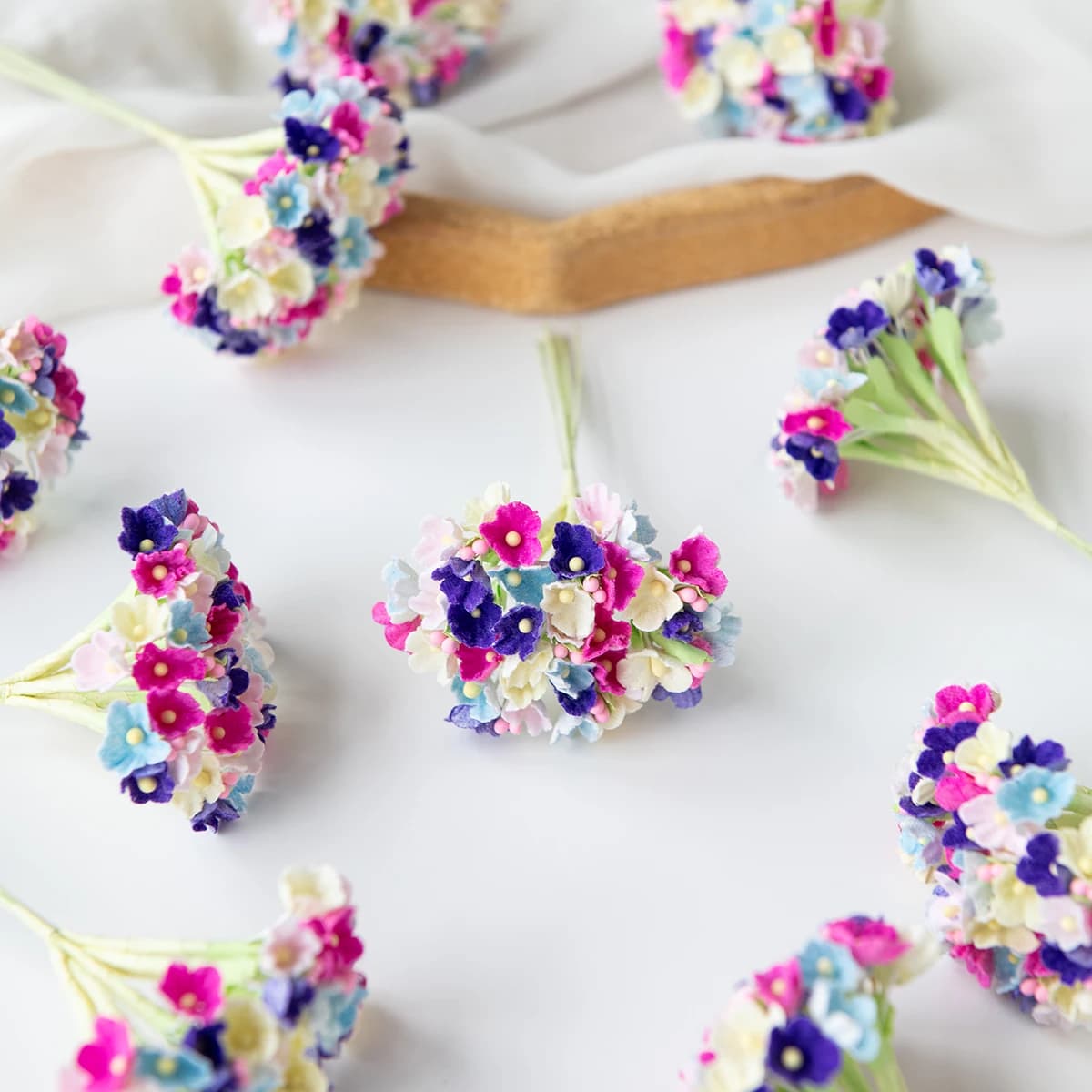 Fiori Artificiali in Seta Gypsophila per Esterni, Giardino, Arco, Bonsai, Matrimoni, Festival, Decorazioni per la Casa, Tavolo, Fai da Te, Regalo, Scatola di Caramelle