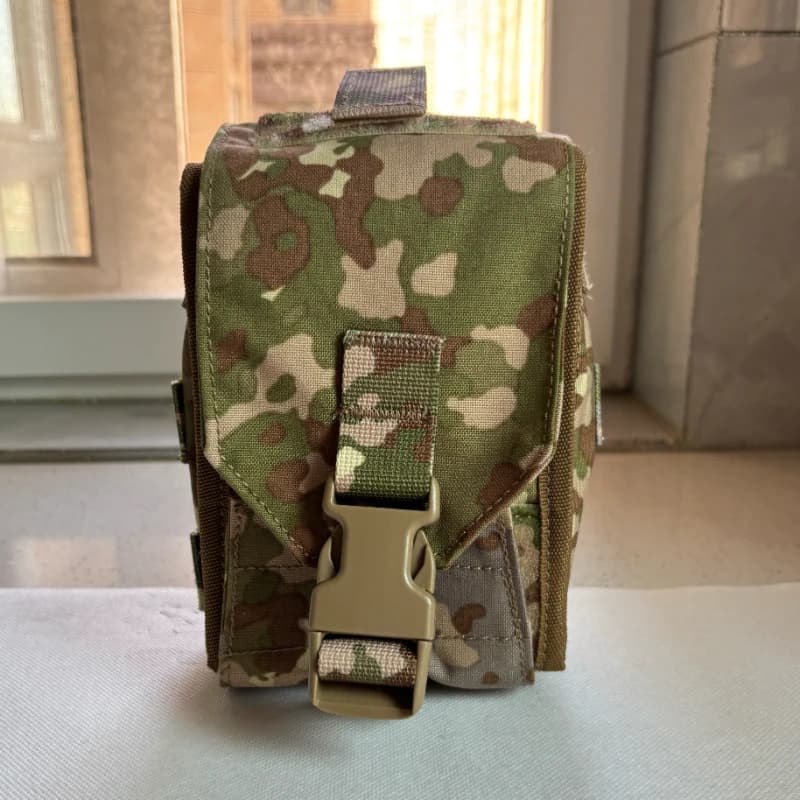 1PC Tattico di Primo Soccorso Kit Medico EMR All Terrain Spot Giapponese Grande Cinque Foglie Camo MOLLE Sistema Accessori Borsa