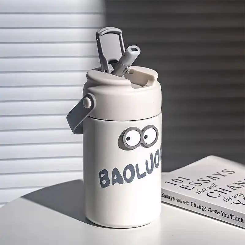 New Insulated Water Bottle for Women 2024, 36L Stainless Steel Cup, School Laptop, Autumn and Winter