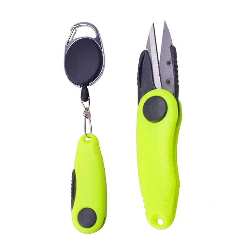 Shrimp Shaped Stainless Steel Fish Fast Fishing knot Tool Kit Use Accessories for Tronchese Fishing Scissors
