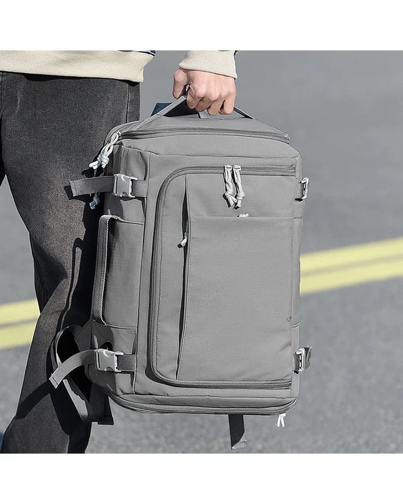 Bag Outdoor travel backpack with shoe compartment Waterproof computer bag Expanded luggage bag Fashion men's and women's