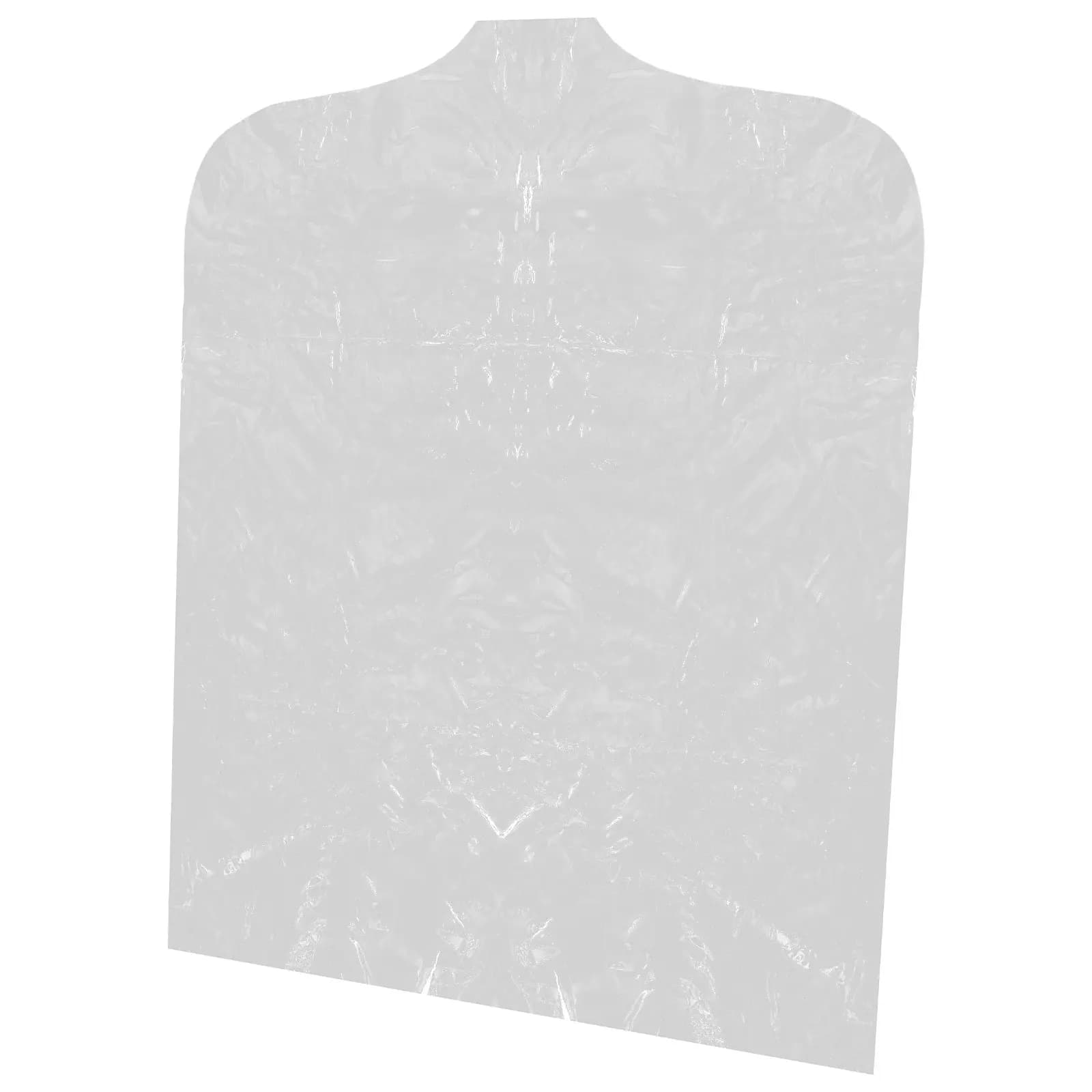 Clear Garment Rack Cover Transparent Plastic Suit Protector Dustproof Clothes Storage Foldable Coat Hanger Cover Easy Zipper