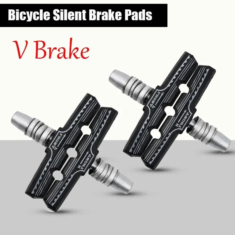 1-10 paia pastiglie freno v per bicicletta 75g pastiglie freno silenziose v pastiglie freno in gomma per bicicletta accessori per biciclette da ciclismo di lunga durata