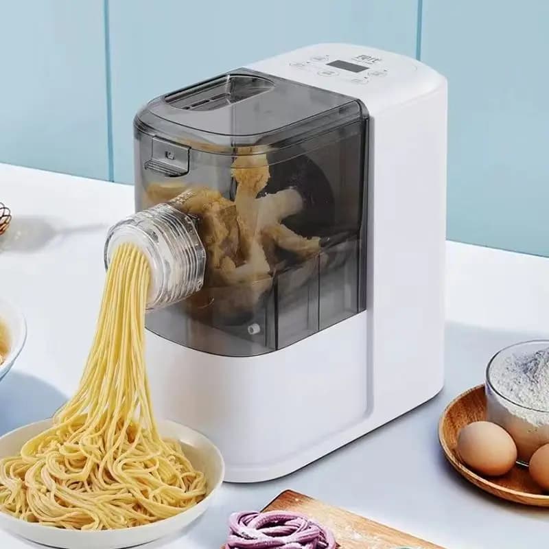 Homel Pasta Noodle Maker Making Machine Fully Automatic Noodle Machine Electric to Make Fresh Pasta at Home Plastic Simple