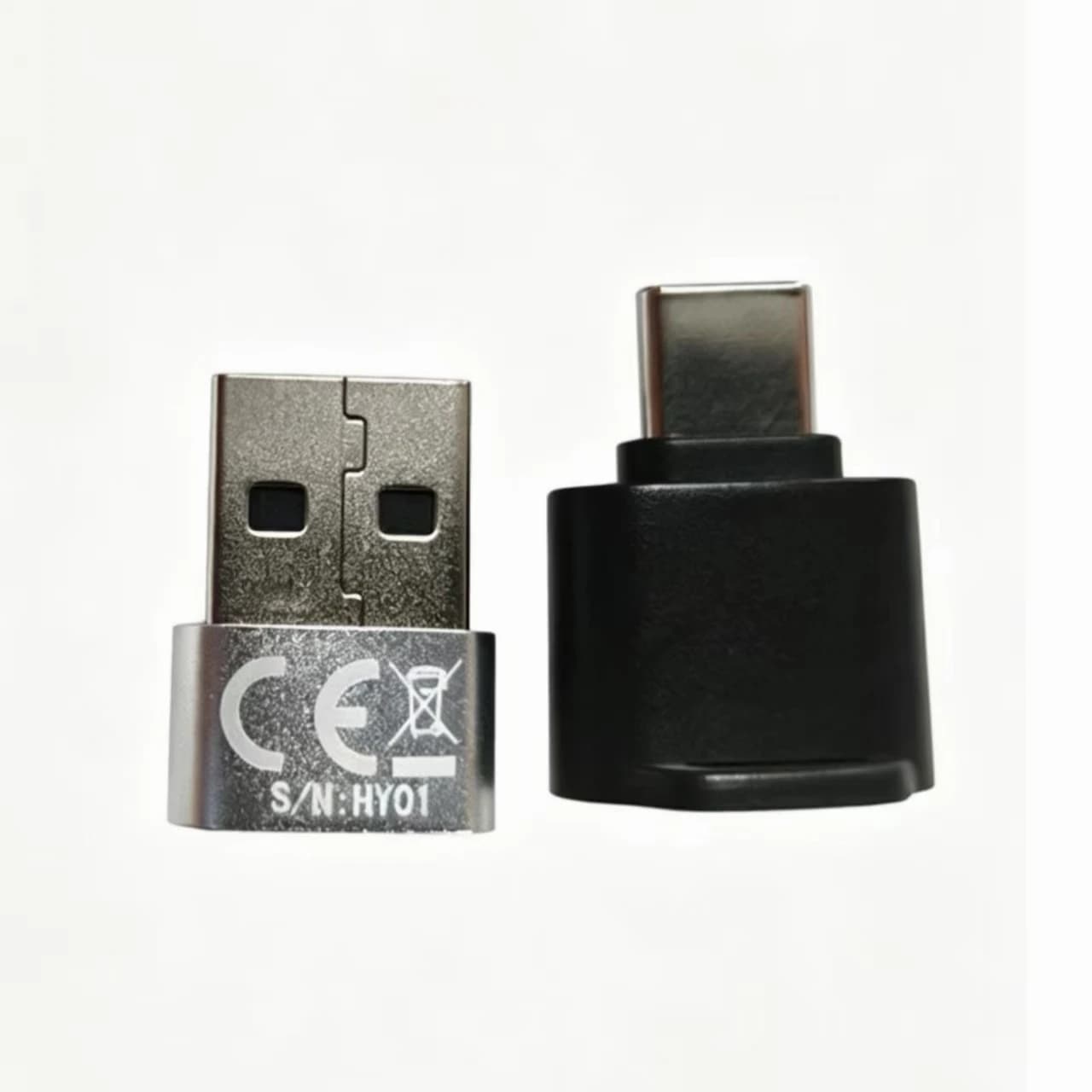 Lettore di schede TF, lettore di schede micro SD, lettore di schede di memoria TF di tipo C con adattatore da USB C a USB, adatto