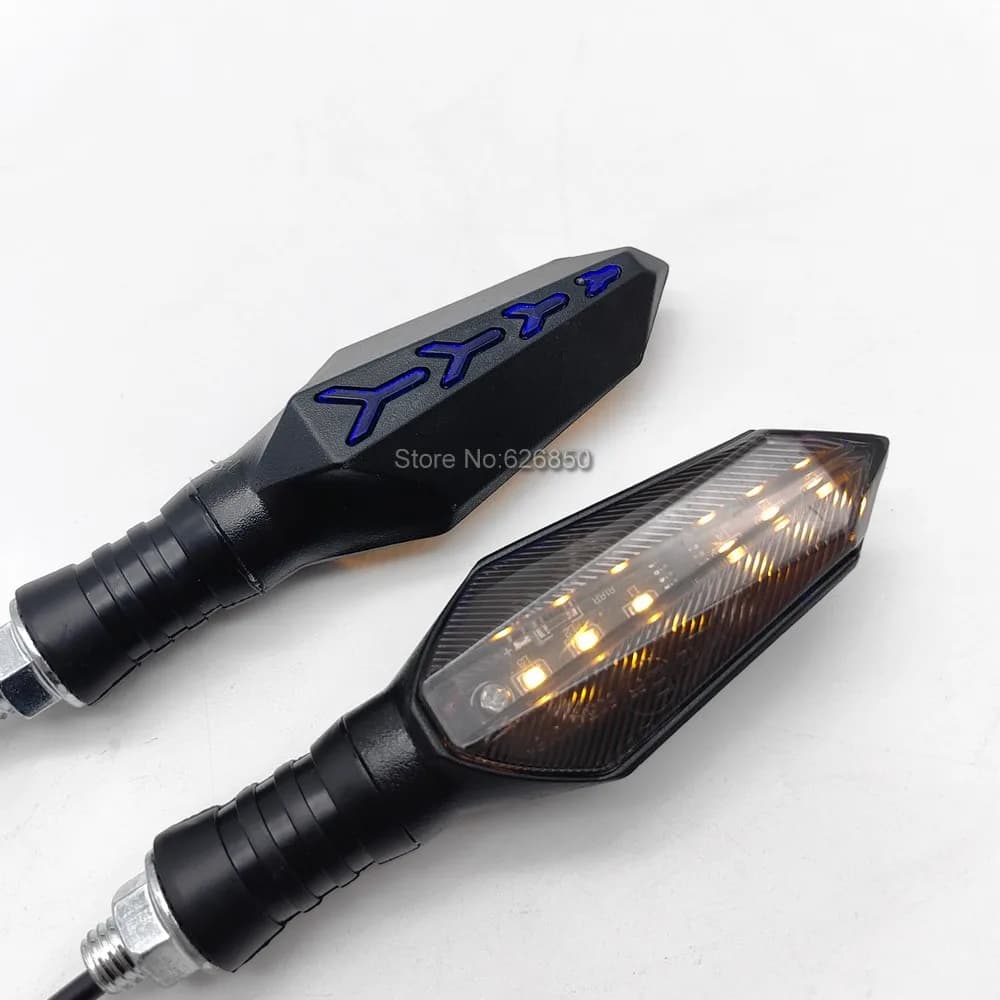12V-72V Universal Turn Signal Light Left Right Indicator Waterproof LED For Electric Scooter Citycoco Light