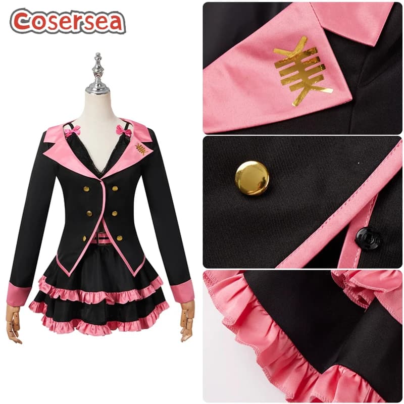 Costume Cosplay Anime Sweet Devil, Abito per Giochi di Ruolo, Costume di Halloween per Donne, Uniforme per Feste, Set Completo