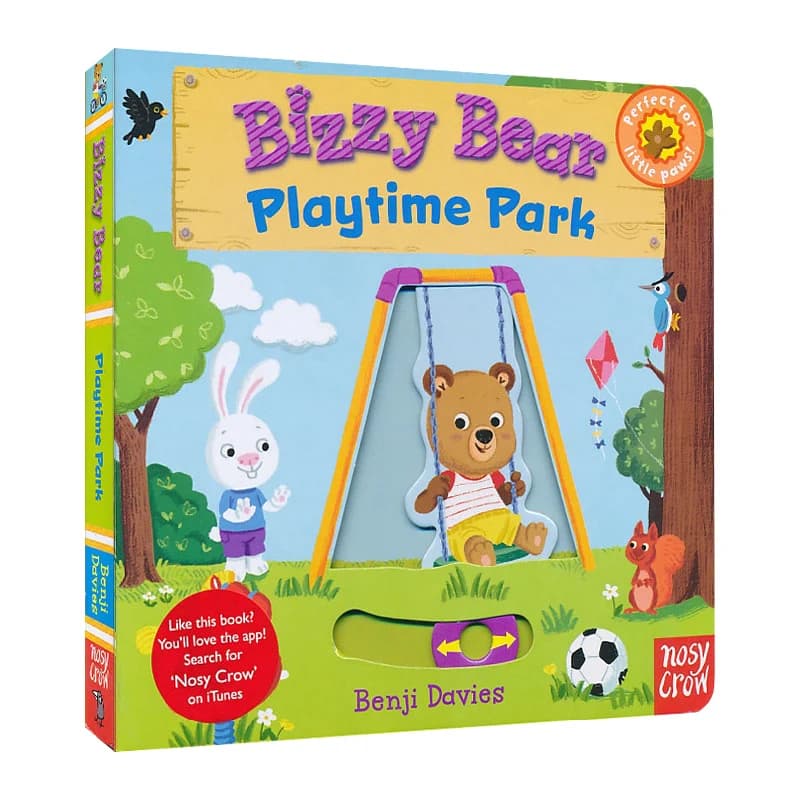 Bizzy Bear Playtime Park Let's Go and Play, Libri per bambini di 2 3 4 5 6 anni, Libri illustrati in inglese, 9780763658809