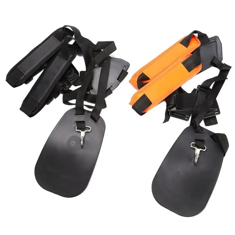 Cinghia per trimmer a doppia spalla da 1 pezzo - Supporto comfort regolabile, adatta per decespugliatore tosaerba potatore accessorio da giardino