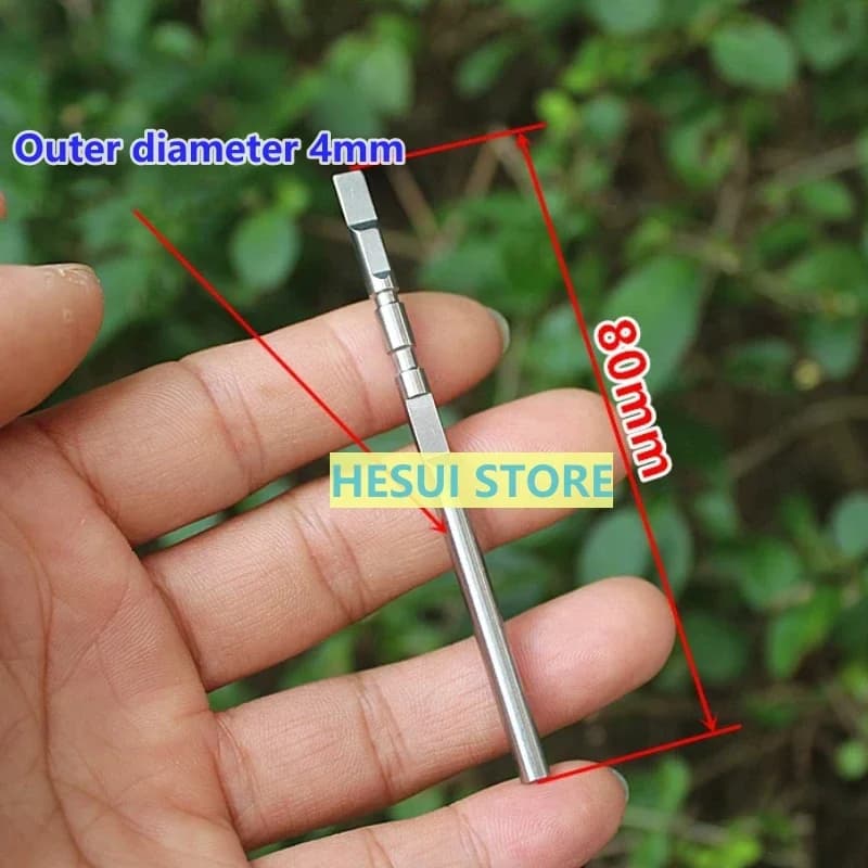 Motor accessories with vibrating shaft for electric toothbrush with stainless steel shaft 1/3/5 pieces