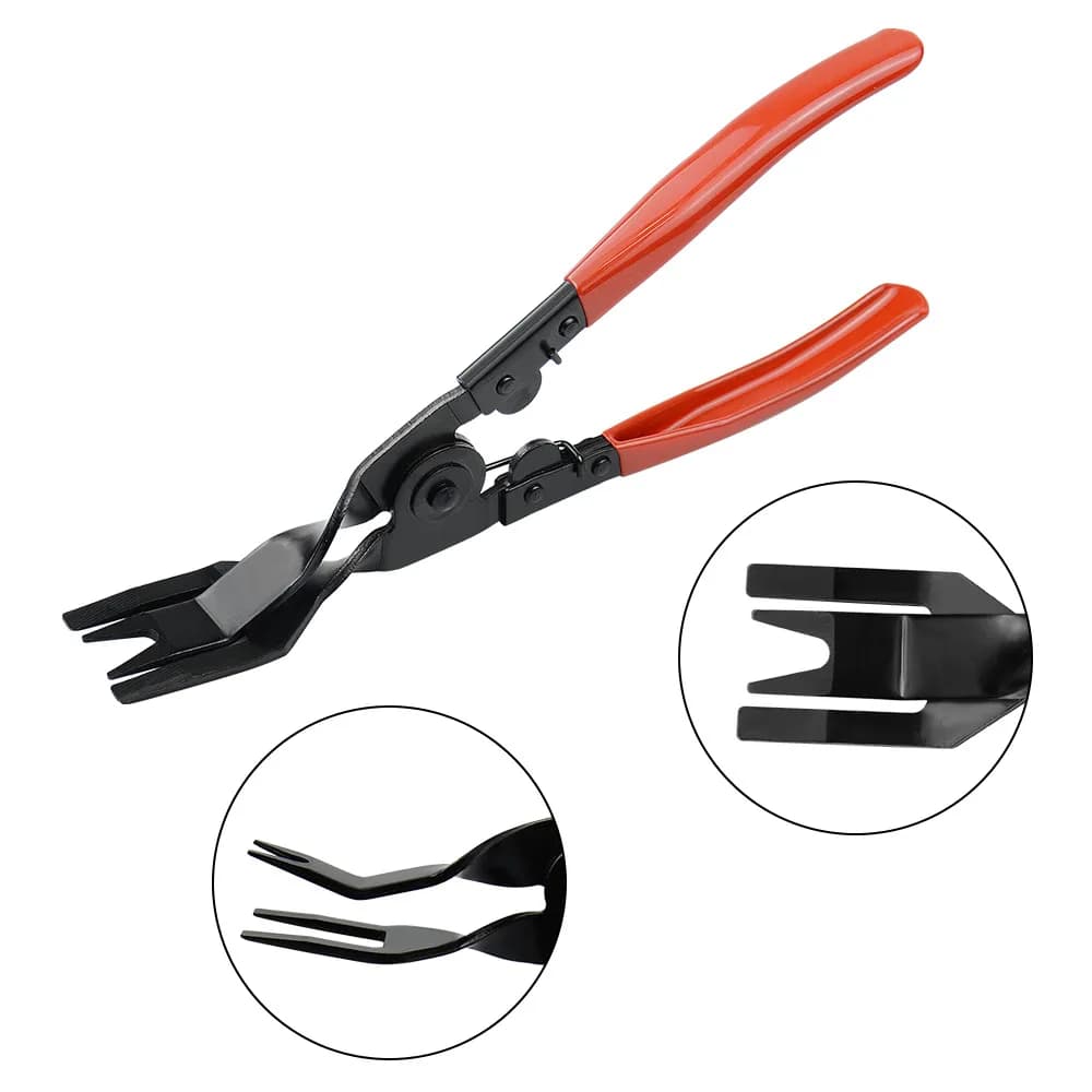 1PCS Auto Clip Pinze Strumento Pannello Clip Pinze Set Dispositivo di Rimozione di Fissaggio Auto Fermo Clip Trim Rivet Strumento di Rimozione Auto Porta Auto Uph