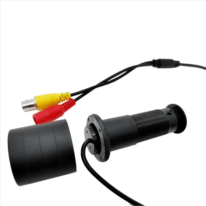 Telecamera AHD grandangolare 1080P panoramica Fish-Eye da 1,7 mm PAL 2MP CCTV visore per porta regolabile per la sicurezza domestica