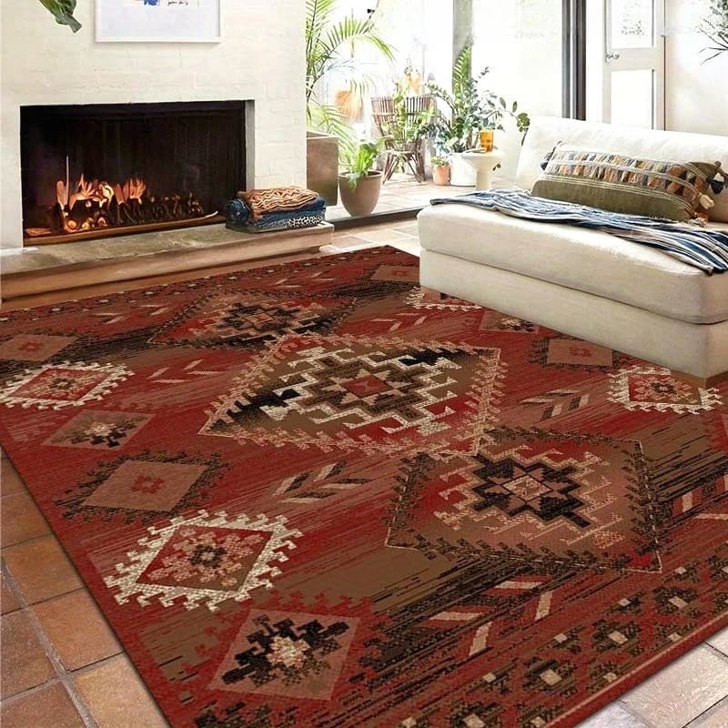 Classic Bohemia Nordic Turkish Celts Carpet for the house Living room Bedroom Sofa Zerbino Decor, Kids Carpet Anti-slip Mat