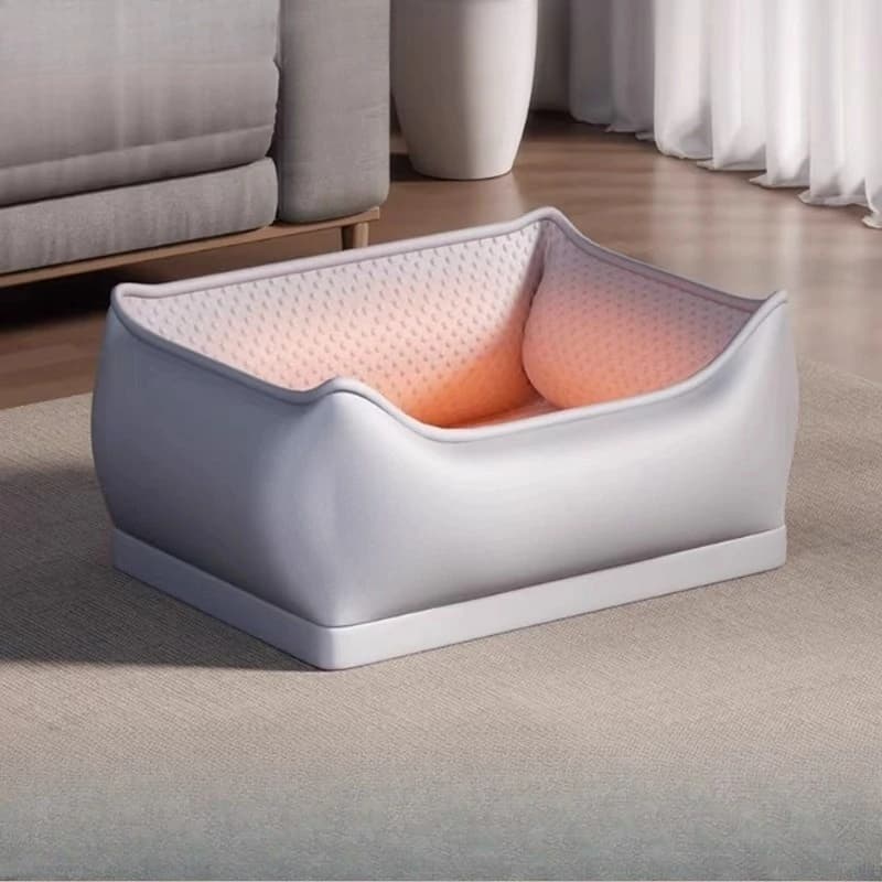 Tappetino riscaldante invernale caldo per animali domestici Coperta elettrica Tappetino per letto per cani gatto a temperatura costante Nido morbido lavabile impermeabile per un sonno profondo