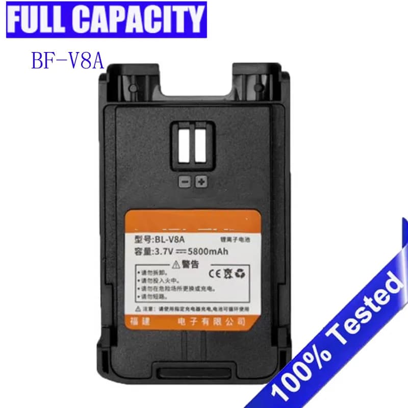 Batteria BF-V8A per Baofeng BL-V8A F8/V8A/V8/VOLTY V888 batteria ricaricabile per walkie-talkie per auto