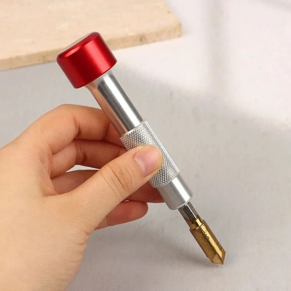 180 Degrees Red Hat Reinforced Screwdriver PH0 PH1 PH3 T15 T20 T25 Durable Non-slip Screwdriver Magnetic Compact