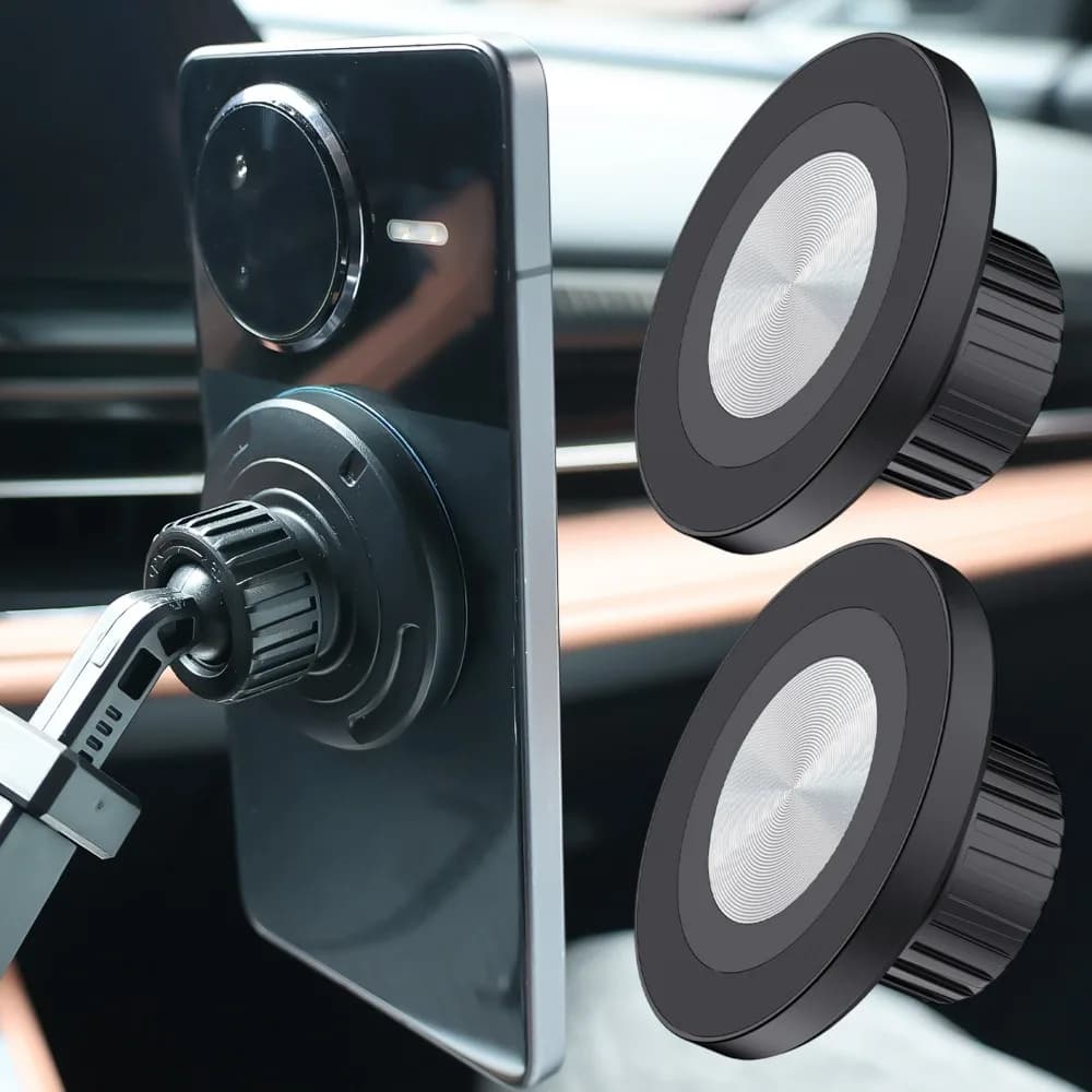 Supporto per auto Testa magnetica Forte supporto magnetico per telefono Supporto universale per smartphone Accessorio per testa a sfera da 17 mm IPhone Samsung Xiaomi