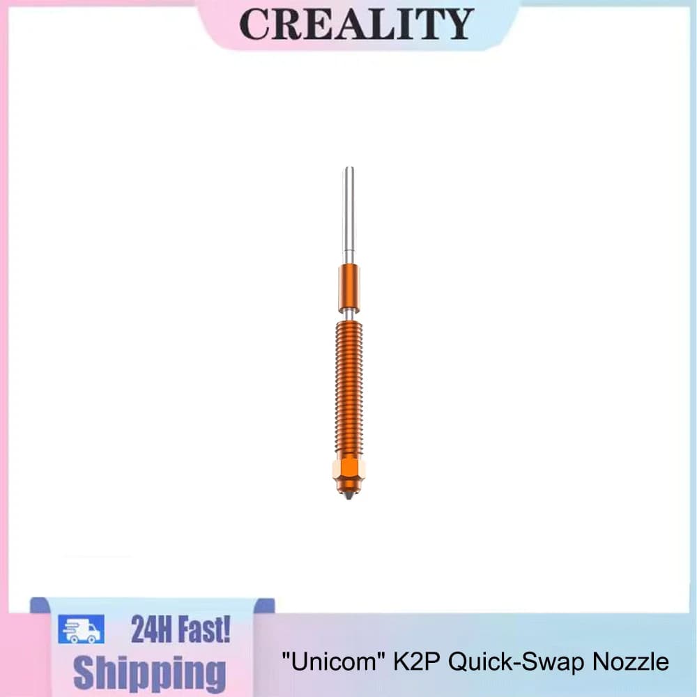 Creality K2/K2 Plus/Hi Combo For 3D Printer Parts Quick-Swap Nozzle Quick-Release Bi-Metal Hardened Steel High-Flow Hotend Kit