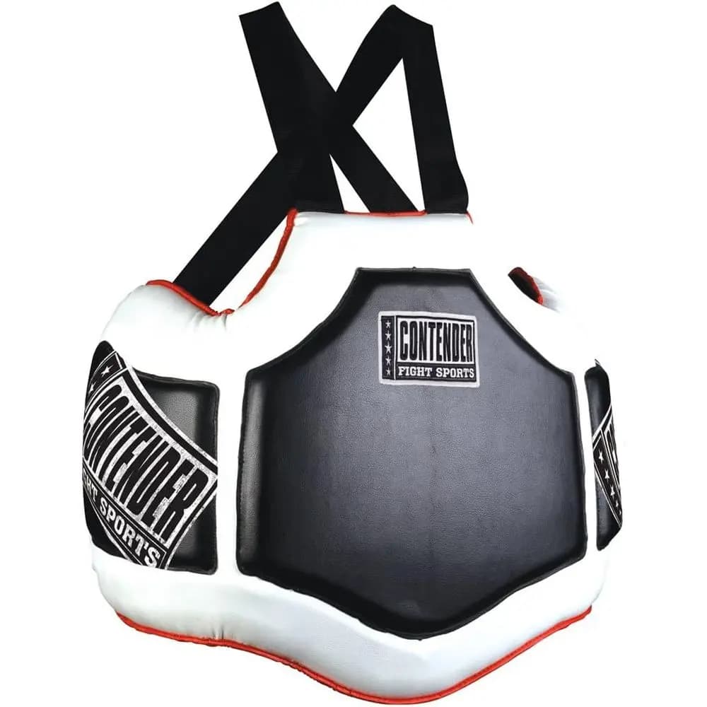 Body protection for boxing bag - Black and white