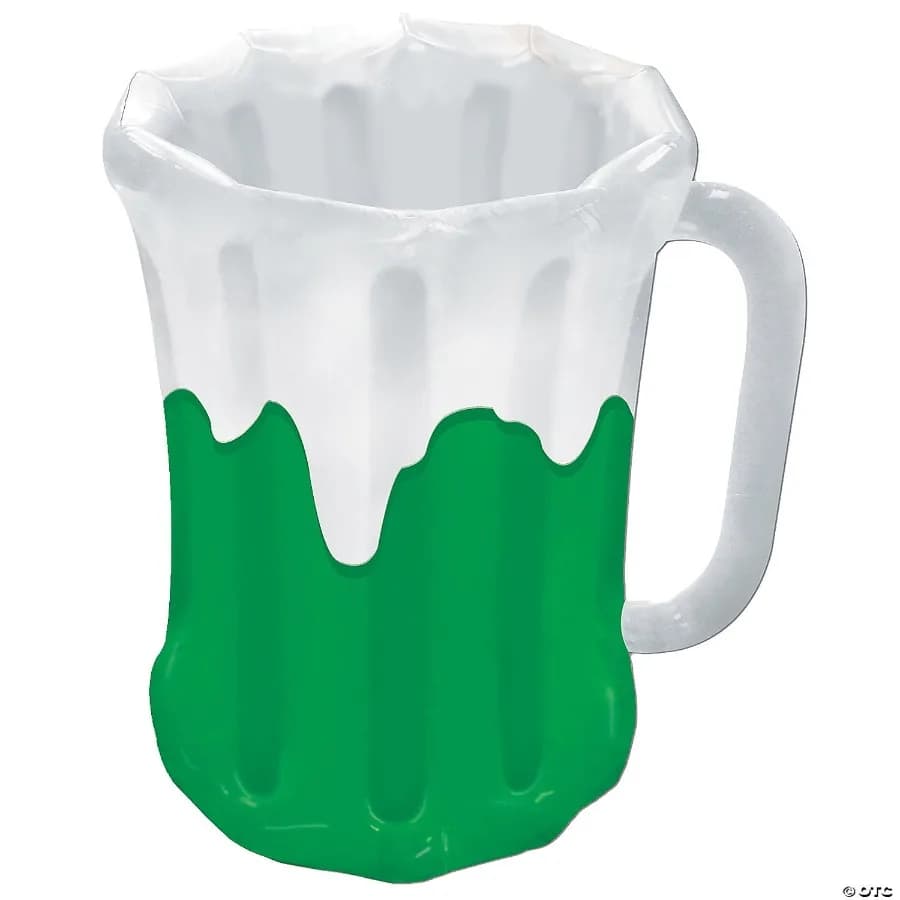 Raffreddatore gonfiabile per birra da 27 x 18 pollici per barbecue all'aperto e viaggi in campeggio, mantiene le bevande fredde per ore, design portatile con B