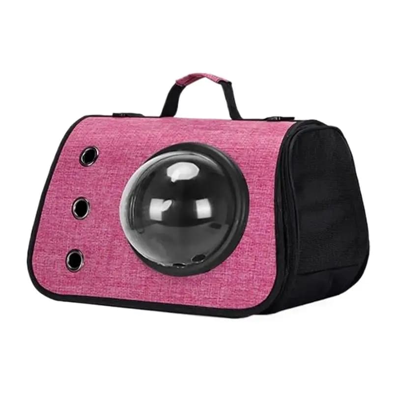 Borsa per gatti Borsa da viaggio per cuccioli Borsa da trasporto per animali Forniture per animali portatili Custodia da trasporto pieghevole con finestra per piccoli