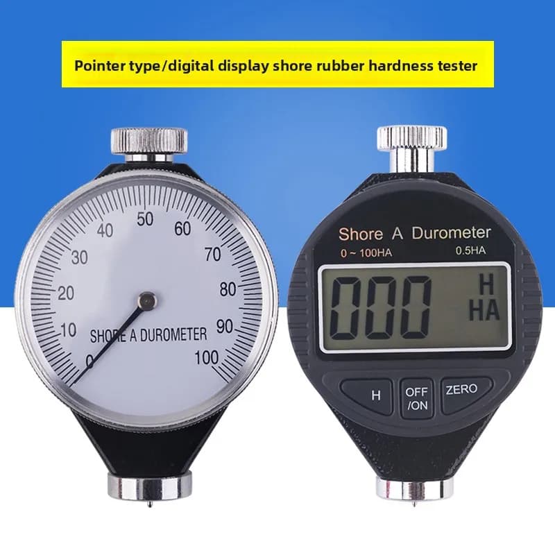 Mechanical dial dial digital hard meter rubber hardness tester Shore A/C/O/D Pneumatic Plastic foam Rubber roller Soft leather