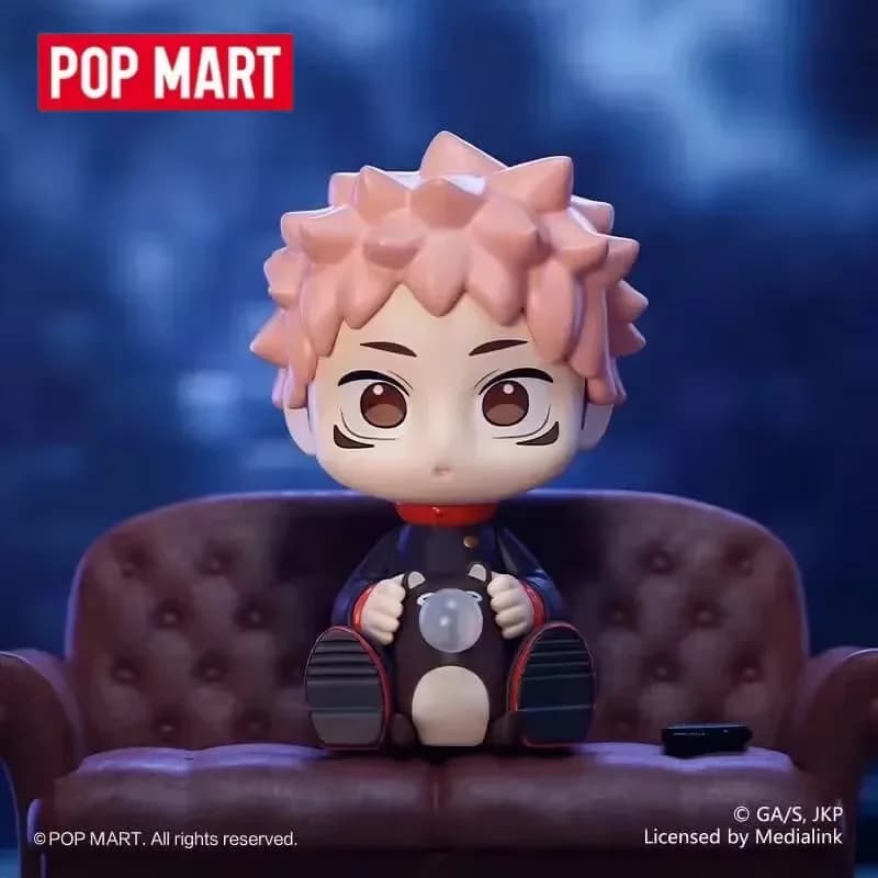 POP MART Jujutsu Kaisen Serie uniforme Scatola cieca Giocattoli Kawaii Anime Action Figure Caixa Caja Surprise Mystery Box Bambole Figura