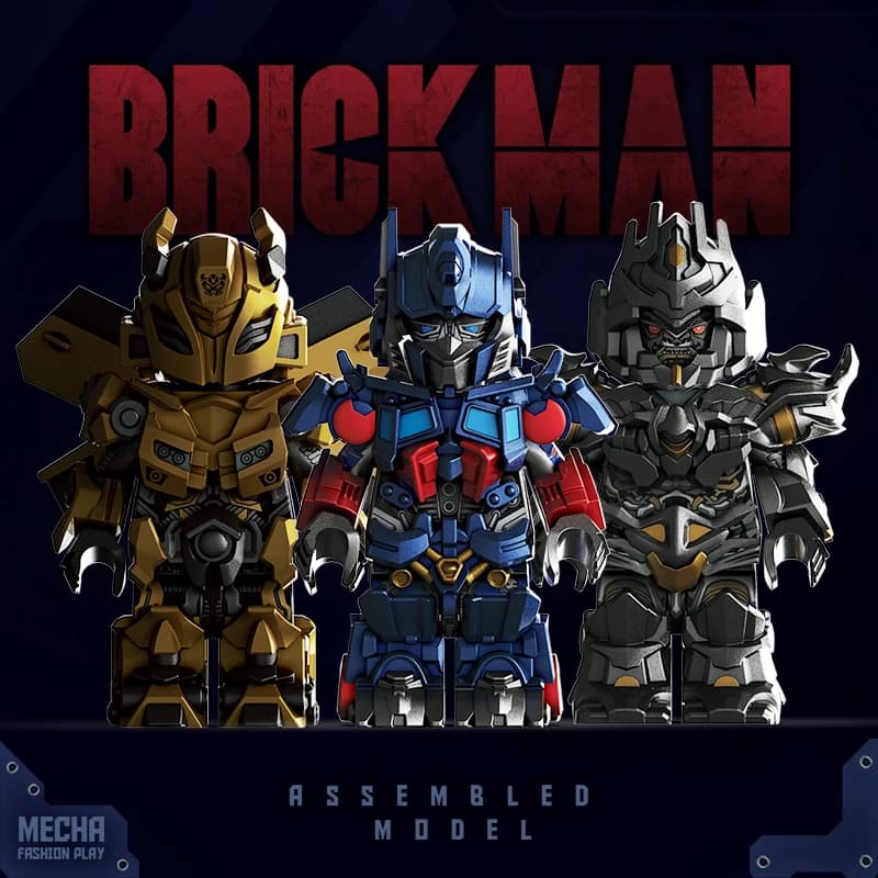 Robot Mini Action Figures King Kong Optims Prima Movie Building Blocks Assembly Toy Children's Birthday Toys Gift